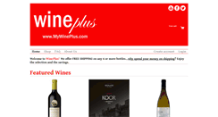 Desktop Screenshot of mywineplus.com